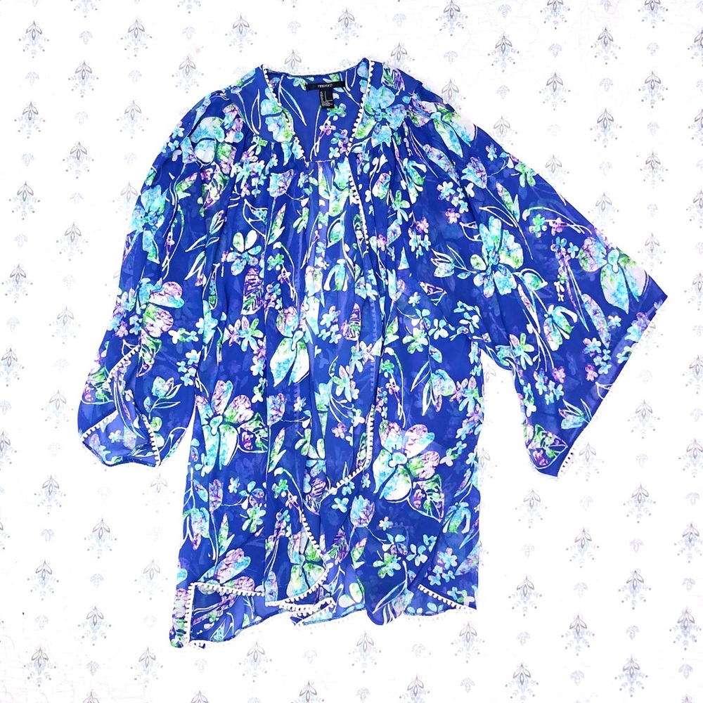 FOREVER 21 kimono size small